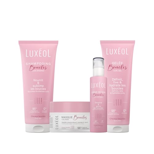 Routine cheveux bouclés Luxéol stop aux frisottis et boucles rebelles