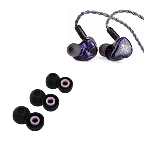 Kiwi Ears Quartet IEM à double dynamique avec embouts Flex isolants