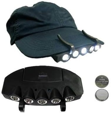 Flashing Panda 5 LED Baseball Cap/Hat 