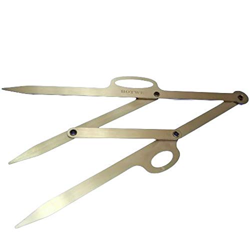 Miniatura 6 de Regla de plantilla de cejas para medición de cejas Microblading, regla de equilibrio de posicionamiento de tres puntos para pinzas de maquillaje de