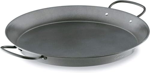 PHUOC LOC THO for Lacor 26cm Non-Stick Round Pan for Paella/Paellera - Black - 60131