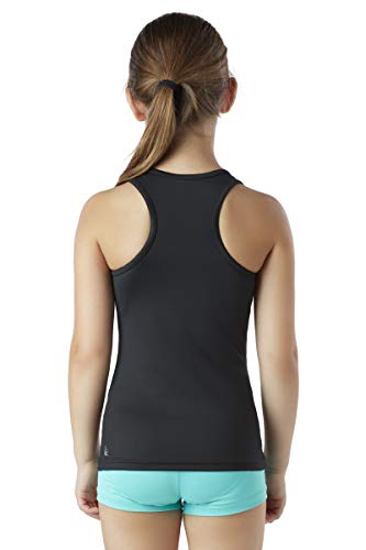 Liakada Girls Youth Basic Tank Top Dance, Gym, Yoga, Cheer! Black #TOP1