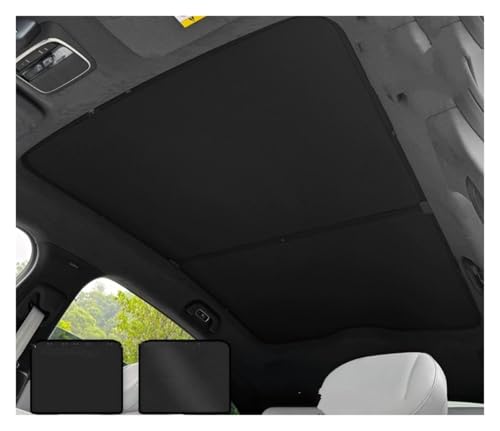 Dtbdfak Pare-Soleil Voiture pour Xpeng G6 G9 P7+ Voiture Toit Ouvrant Pare-Soleil Rideau Occultant Toit Auvent Pare-Soleil Isolation Thermique Pare Soleil Avant(P7 Black)