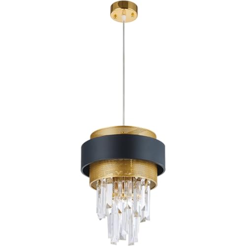 Lustre moderne en cristal pour illuminer chaleureusement la salle à manger
