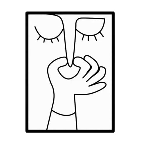 Generisch Cuadros de Baño Decoración de Pared - Humorística Arte de Pared Imágenes de Baño | Pinturas estéticas divertidas para el hogar, apartamento, inodoro, puerta, invitado, familia, amigos