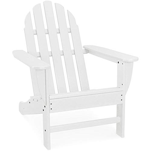 Hanover Classic All-Weather Adirondack Chair In White, Hvad4030Wh Outdoor Furniture #TOP11
