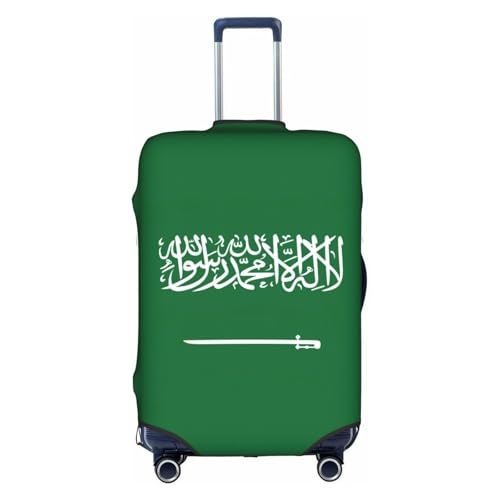 Housse de protection élastique pour valise grand format motif Arabie Saoudite