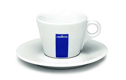 Lavazza - Tasses Cappuccino 160 ml - Lot de 6 Tasses en Porcelaine Sans Sous-Tasses