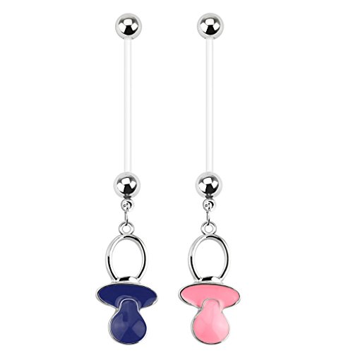 Lovepiercing THAO - Lote de 2 piercings de ombligo Cover