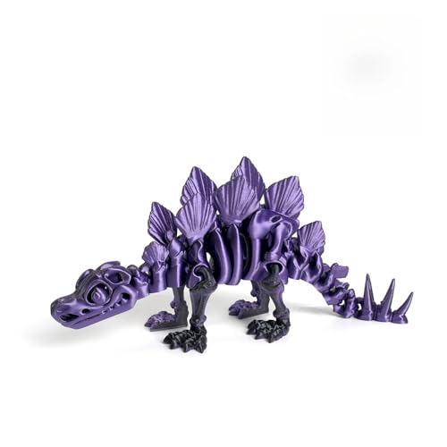1pc 3D Printed Magic Dragon Dinosaur Movable Joint Fidget Toy Rotatable Articulated Desktop Ornament Adults Kid Toy Craft Birth 