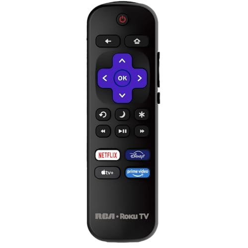 Image of OEM Replacement Remote Control Compatible with All RCA Roku TV Smart TVs【Not for Roku Stick and Roku Box】 (Netflix/Disney Plus/Apple TV+ / Prime Video)