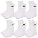 Produktbild Kappa Herren Socken, 18 Paar, Freizeit -, Sport -, Wander -,Tennissocken (39-42, 001 White)