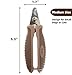 Vimfashi Dog Nail Clippers for Medium or Large Dogs Pet Nail Trimmers Pet Grooming Clippers with Safety Guard to Avoid Over Cutting M