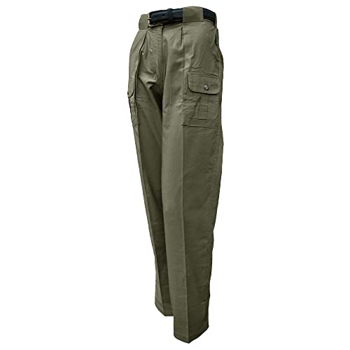 Tag Safari Six Pocket Congo Pants for Women, 100% Cotton (Moss, 2