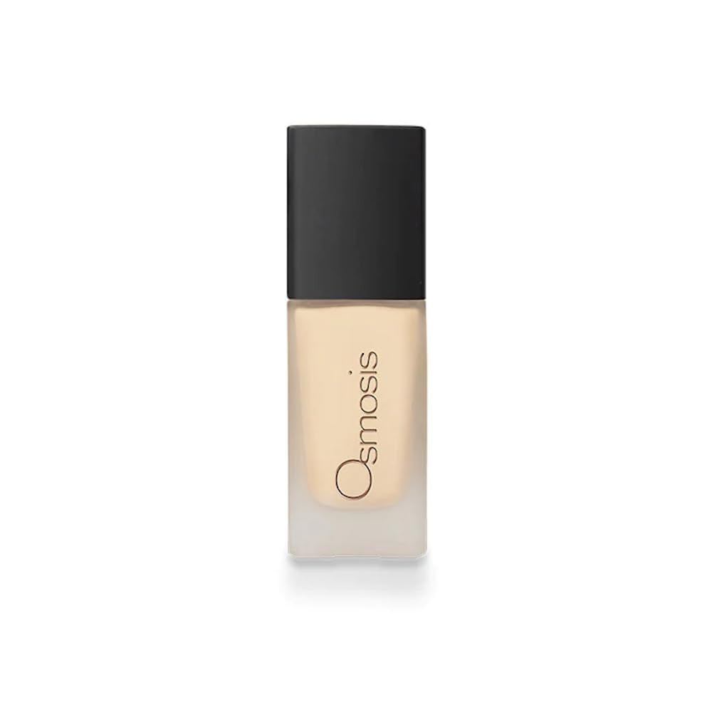 Osmosis Flawless Foundation, Lightweight Liquid Makeup, Medium To Full Coverage, Matte Finish, 10 Shades, 1 Fl Oz
