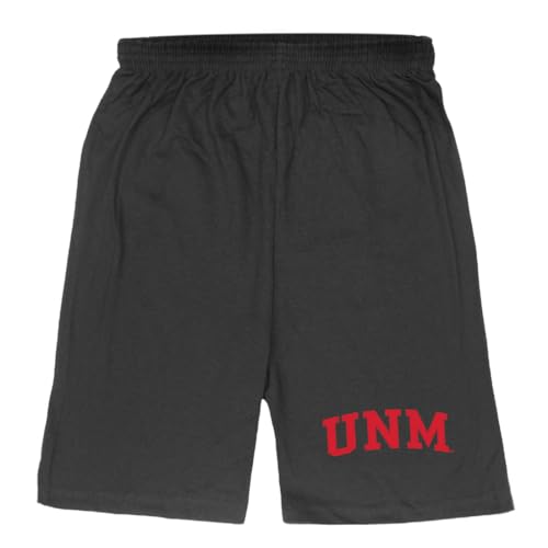 UNM University of New Mexico Lobos Game Day Shorts - Black, X-Large