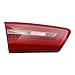 PIAOYUE For 2010-2016 Audi A6 C7 LED Rear Inner Tail Light Lamp Replacement Driver Side Clear Lens Red Housing (Left Side)