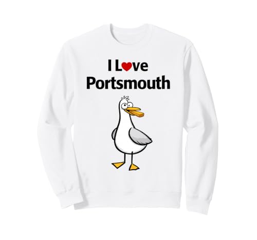 Image of I Love Portsmouth Sweatshirt