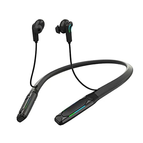 Pecuwe Bluetooth Neckband Headphones Wireless Sport Bluetooth Wireless Earbuds 20Hours Playtime Stereo Sound Ear Buds Usb C Fast Charging Rgb Light #TOP27