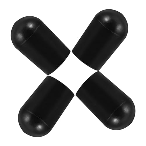 ERINGOGO 4pcs Double Bass Endpin Protector Rubber Cap for Bass Endpin Durable and Non-slip Pad Parts Replacement