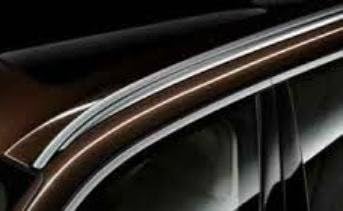 BMW OEM F16 X6 SAC Set of Roof Rails in Satin Silver