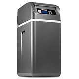 Ecosoft CUBE 150 Kompakter Wasserenthärter für Haushalte bis 4 Personen – Vollautomatisch, Urlaubsmodus und Erinnerung Nachfüllen von Salz – ohne Anschlussteile, Salztabletten