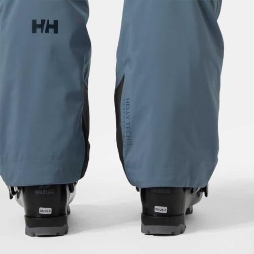 Helly Hansen Blizzard Insulated Pants - Waterproof & Breathable Snowboard Pants - Insulated Snow Gear - Adjustable Waist - 601 Washed Navy - Large