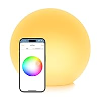 Eve Flare - Lampada LED portatile intelligente con tecnologia Apple Home, resistenza all'acqua IP65...