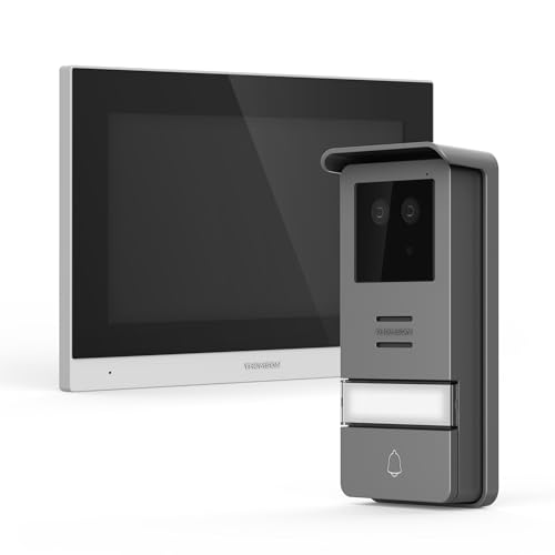 Thomson Smart Face Visiophone Filaire Connecté avec Reconnaissance Faciale 3D – Interphone...