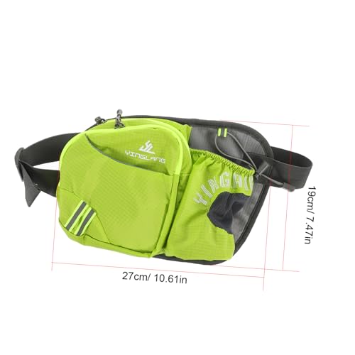 GOOHOCHY Mini Trampolim Pacote bolsa cintura esportiva cinzeiro para fora chão rack halteres com bar