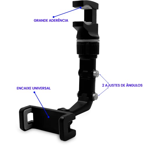 Suporte de Celular Para Carro Universal Suporte Veicular de Telefone Multifuncional Resistente Segur