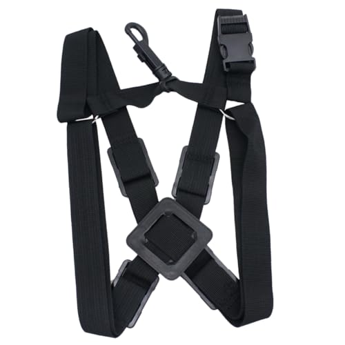 BESPORTBLE 1PC Adjustable Saxophone Shoulder Strap Slip Hook Design for Comfort Support Professional Sax Belt for Alto Tenor Durable Material with Quick Release Clip