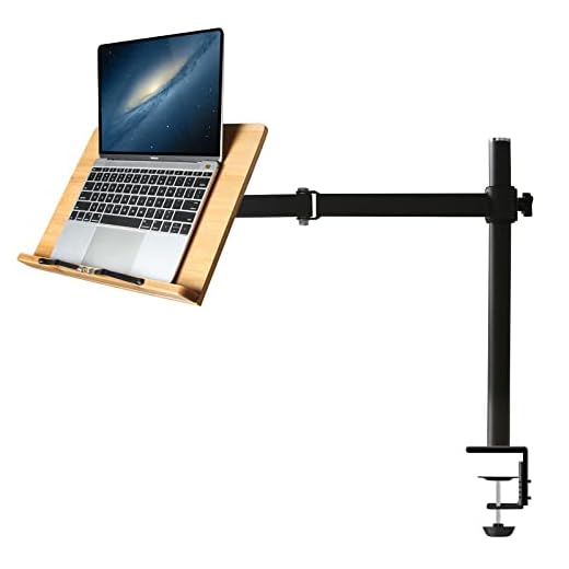 Atril estudio - wishacc Soporte de lectura de bambú atril estudio soporte libros atril para estudiar 15.4 x 11 pulgadas