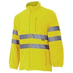 Tienda Ropa De Trabajo Tallas Grandes Velilla 181; Chaqueta polar Alta Visibilidad; color Amarillo Flúor; Talla 3XL