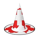 Matériau : nos chapeaux de sorcière avec impression de carte drapeau suisse sont fabriqués en tissu Oxford, offrent un confort et une douceur suprêmes ; ils ne sont pas sujets à la désintégration, ces chapeaux promettent une conservation à long terme, ce qui en fait un excellent ajout à votre collection de costumes d'Halloween.