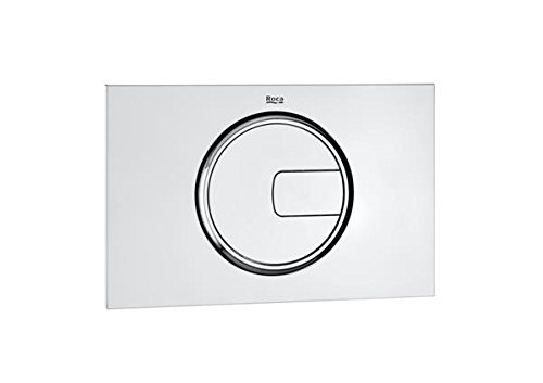 Roca In-Wall A890098001 - Placa accionamiento PL4 Dual cromo