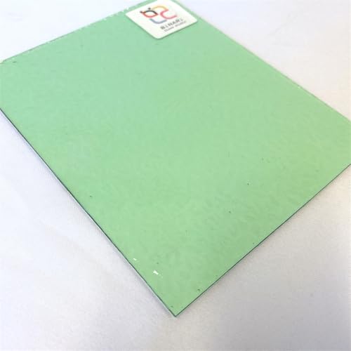 Wissmach Stained Glass Sheet and Mosaic Glass: Pale Blue Green English Muffle (8"x6"-1 Sheet) | Curated by BiNARi Glass Studio by BiNARi Glass Studio - Image 6