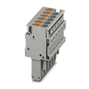 Phoenix 3212100 15P Gris Bloc de terminaux – Electrical Terminal Block (93 mm, 21 mm, 42,3 mm, 800 V)
