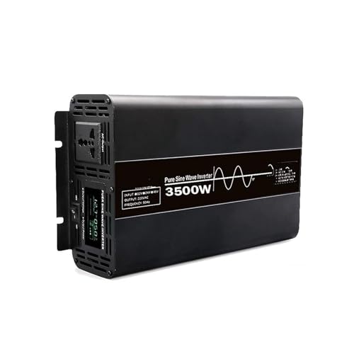 Convertisseur puissance DC 12V 24V à AC 220V pour autonomie électrique en camping-car et maison