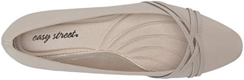 Easy Street Women's Pump, Oatmeal Linen,9 N US | Image 4