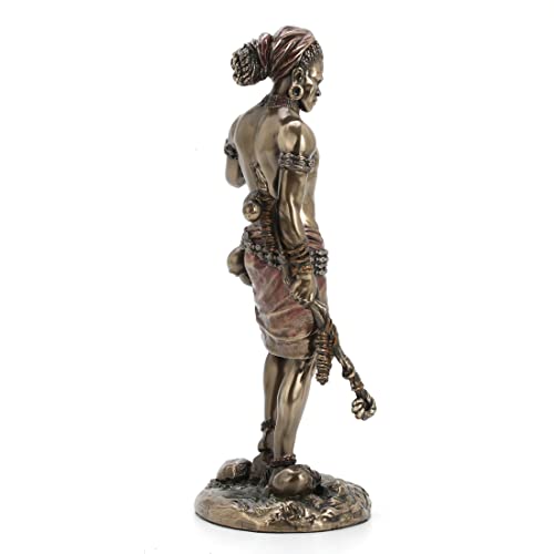 Estatua de Eshu Diseño Veronese 8.5 pulg Bronze miniatura 5