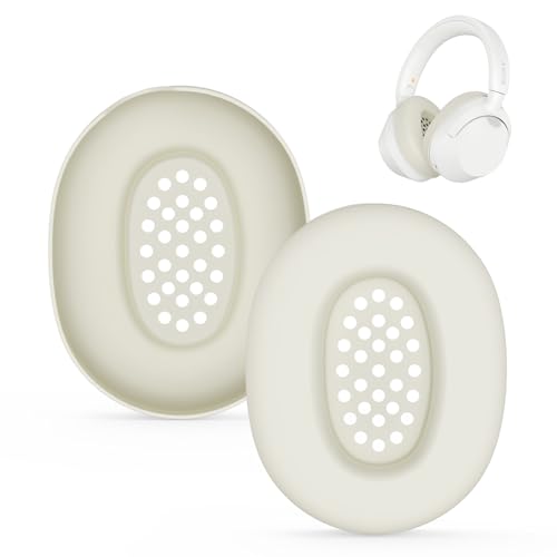 Sony ULT WEAR�p�V���R���C���[�p�b�h�P�[�X�J�o�[ ���h�~ �􂦂�C���[�p�b�h�P�[�X Sony ULT WEAR Bluetooth�w�b�h�t�H���A�N�Z�T���[�p �\�t�g�V���R���ی�p�b�h�J�o�[(�x�[�W��)
