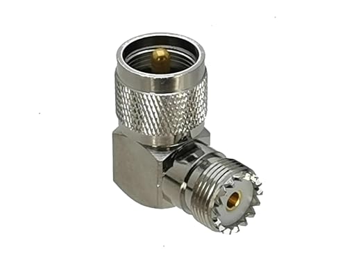 3x 5x 10x UHF - UHF SO239 PL259 ���p����уt�����W �X�g���[�g R*/F �A�_�v�^�[ �R�l�N�^(PL259 to SO239 RA,10Pcs)