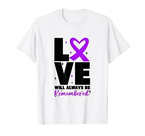 Alzheimer's Awareness Purple Camiseta