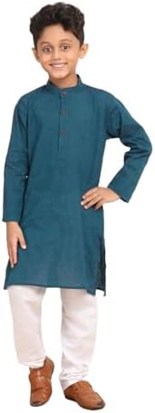 BABA AND BABY Kids traditional ethnic wear cotton kurta pajama set for boys