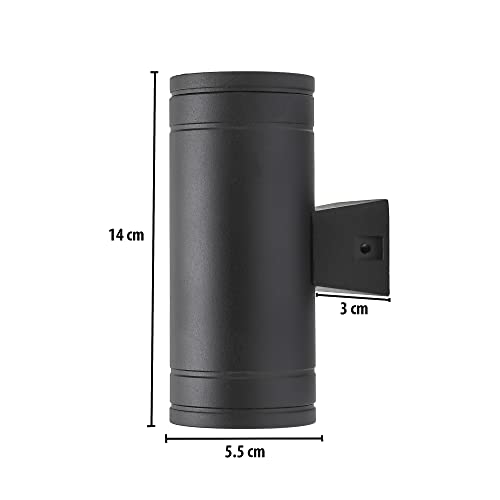 Image of 10 Watt Updown Outdoor Waterproof (IP-65) led Elevation Light (Yellow-Warm White)