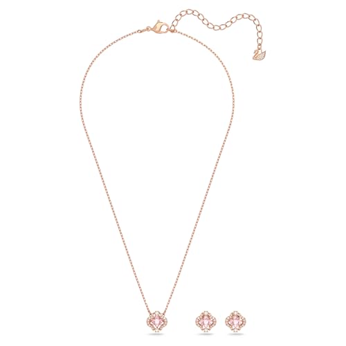 Swarovski Sparking Dance Crystal Necklace and Earring Set Jewelry Collection - Image 3