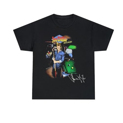 NKFTYTIUU Joe Diffie Regular Joe Signature Gift for Fans Unisex all Size ShirtBlack3XL