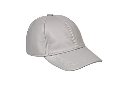 Image of Genuine Leather Unisex Baseball Cap