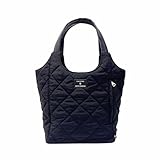 [ルートート] トートバッグ レディース 動く仕切り付 大容量 肩掛け 自立 サブバッグ LT ラウンド パルーティ キルトｰD 3674 (01 ブラック)